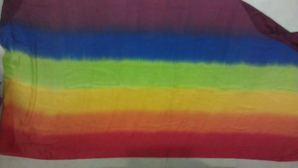 VEU DE SEDA PINTURA MANUAL TYE-DYE-REF -070