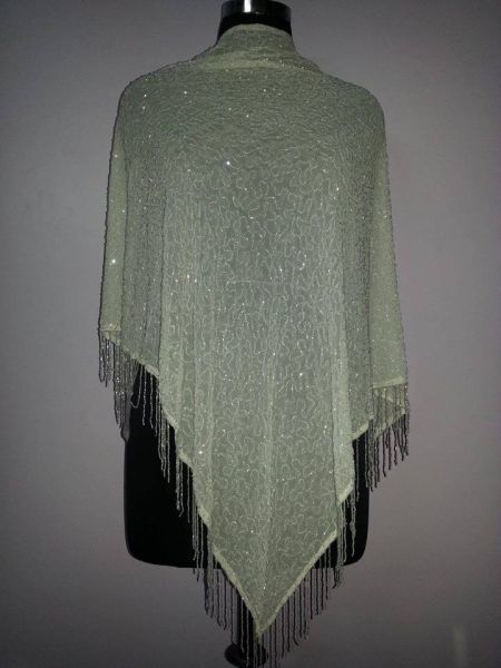 XALE CREPE GEORGETE BORDADO-