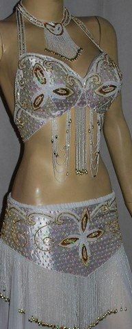 CONJUNTO DANÇA DO VENTRE TOP E PALA BORDADA-REF CJB 01050BR