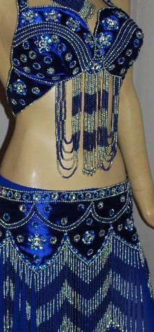 CONJUNTO DANÇA DO VENTRE TOP E PALA BORDADA-REF CJB 01050BR