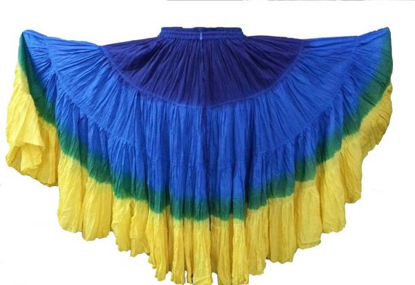 SAIA CIGANA COM ELASTICO NA CINTURA REF SC0215BR