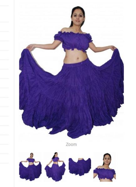 CONJUNTO TRIBAL FUSION - SAIA E TOP -VIOLETA