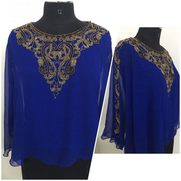 KAFTANS INDIANOS BORDADOS GOLA REDONDA