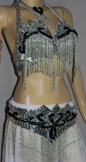 CONJUNTO DANÇA DO VENTRE EXTRA BRILHO-REF CJEB01050BR