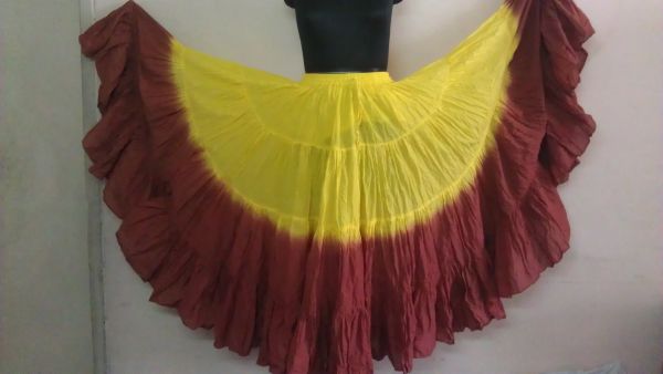 SAIA CIGANA COM ELASTICO NA CINTURA- REF 0126